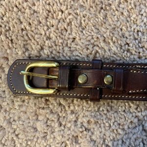 Cabela’s leather belt